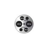 B Insert Model 9190-INSB for 9190A Ultra-Cool Field Metrology Wells, Imperial Comparison Holes redirect to product page